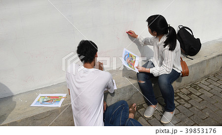 壁画 壁 描画 39853176