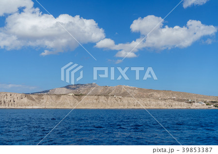 サントリーニ 空 雲 39853387