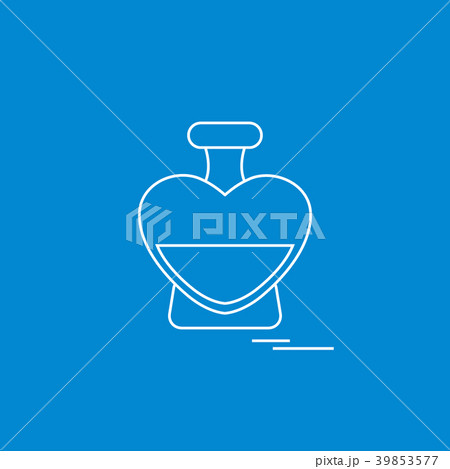 perfume bottle in the shape of heart 39853577