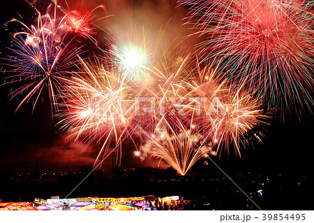 保津川市民花火大会（亀岡平和祭）（京都府　亀岡市） 39854495