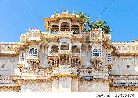 Detail of Udaipur city palace. 39855174