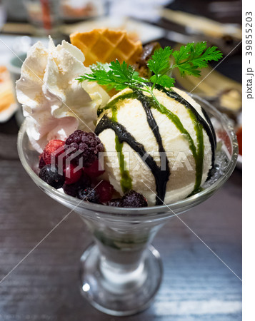 アイスクリーム アイス ダイニングテーブル 39855203