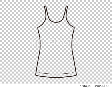 キャミソールのイラスト素材