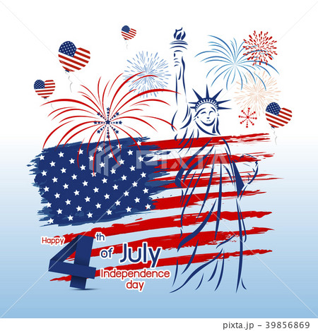 USA 4 july independence day design 39856869