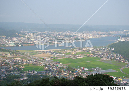 鏡山展望台から見た唐津市街地 鏡山展望台から見た唐津市街地 39856938