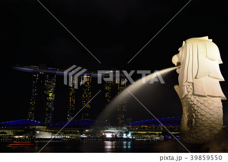 シンガポール　夜景 39859550