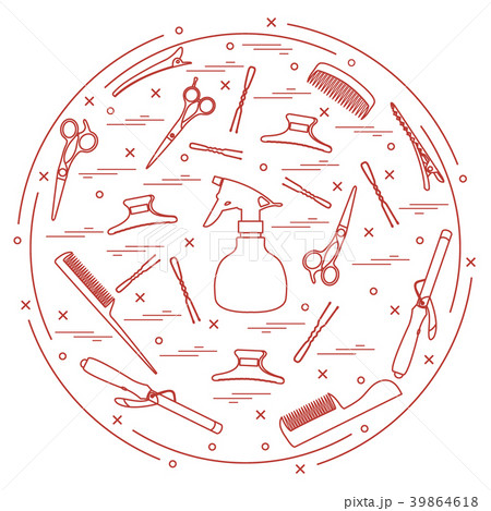 elements arranged in a circle 39864618