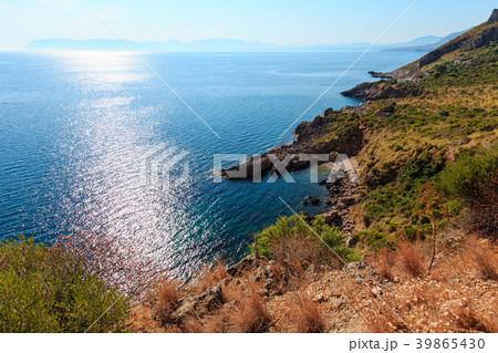 Sea bay in Zingaro Park, Sicily, Italy 39865430