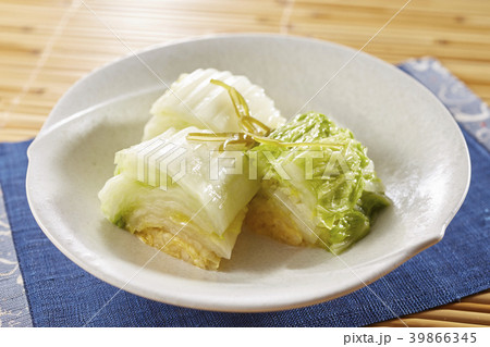 白菜の浅漬け (pickled napa cabbage) 白菜の浅漬け (pickled napa cabbage) 39866345