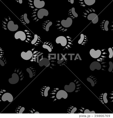 Print the paws of the bear. 39866769