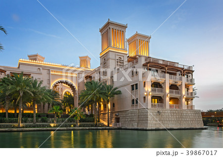 Luxury five-star hotel after sunset 39867017