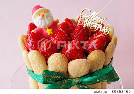 シャルロットケーキのクリスマスケーキ シャルロットケーキのクリスマスケーキ 39868469