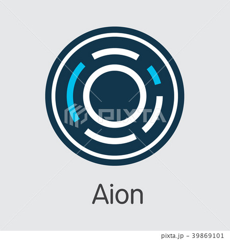 Aion Crypto Currency - Vector Sign Icon. Aion Crypto Currency - Vector Sign Icon. 39869101