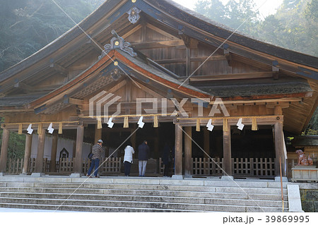 松江市の重要文化財 美保神社拝殿 39869995