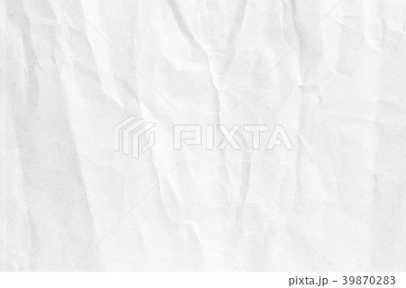 Crumpled white paper texture Crumpled white paper texture 39870283