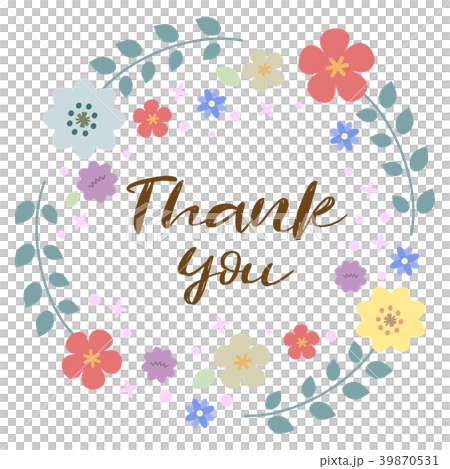 ありがとう　メッセージ　リース 39870531