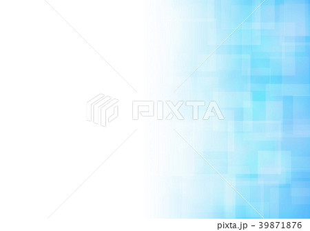 夏のイメージスクエア青 39871876