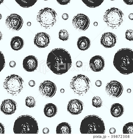 Monochrome grunge scratched circles pattern Monochrome grunge scratched circles pattern 39872308