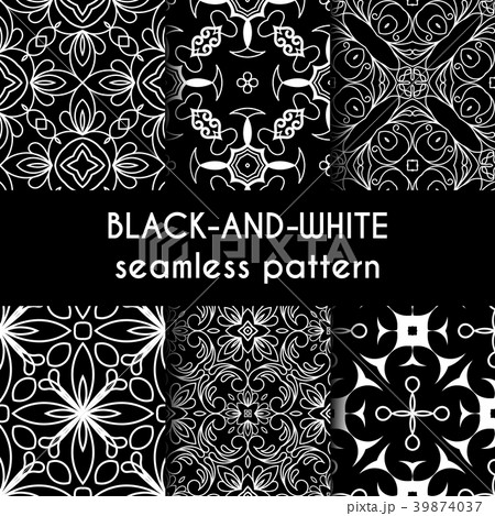 seamless pattern set 39874037