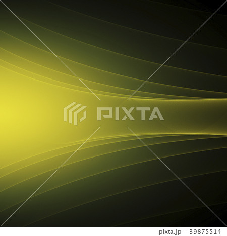 Yellow-Green Abstract Glowing Background 39875514