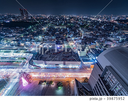 堺市役所21階展望ロビーからの夜景 39875952