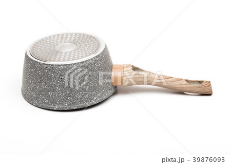 saucepan on the white background saucepan on the white background 39876093