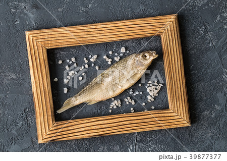 fish; Dried; top; smelt; background; view; nature; 39877377