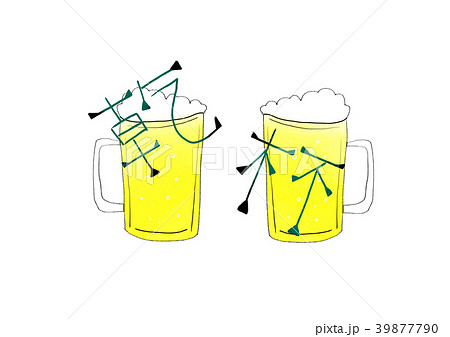 ビールで乾杯 39877790