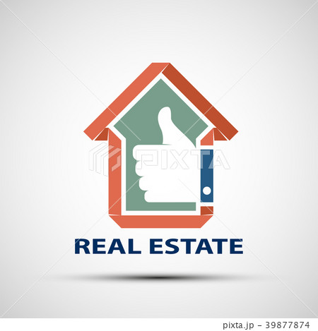 Icon design of Real Estate. 39877874