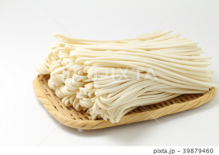 麺類、半生うどん、ザル盛り 39879460