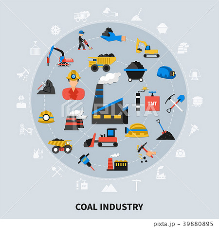 Mining Industry Concept 39880895