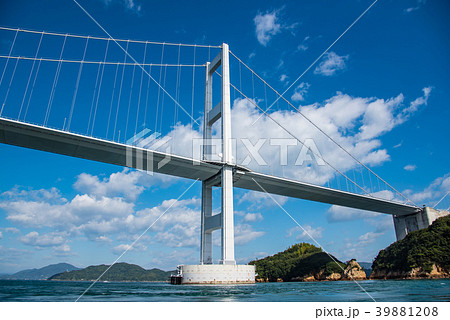 しまなみ海道　大島　来島海峡大橋 39881208