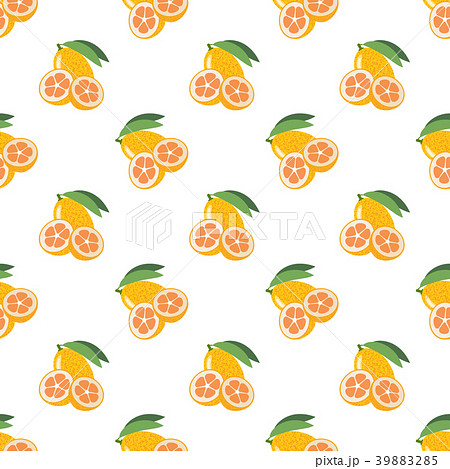 Seamless background tropical organic fruit 39883285