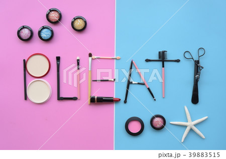 collection of make up and cosmetic beauty products collection of make up and cosmetic beauty products 39883515