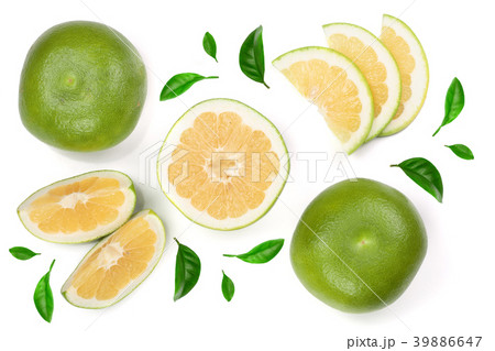 Citrus Sweetie or Pomelit, oroblanco with slices 39886647