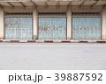 sidewalk by street wall & door 39887592