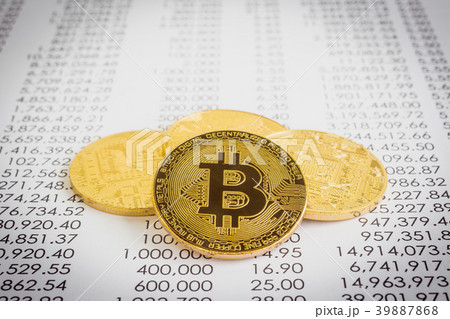 Cryptocurrency, Gold bitcoins transaction report. 39887868