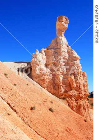 Hoodoo at Queens Garden in Bryce Canyon National Hoodoo at Queens Garden in Bryce Canyon National 39888405