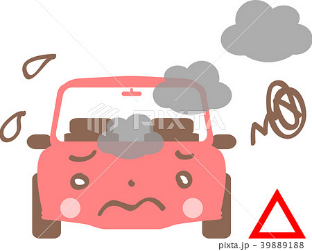 故障車のイラスト素材 3981