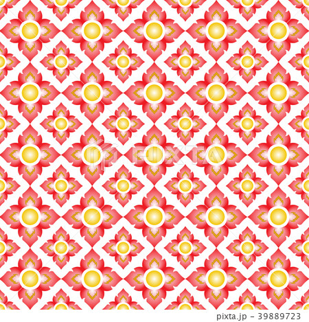 Colourful stripe pattern Thailand  39889723