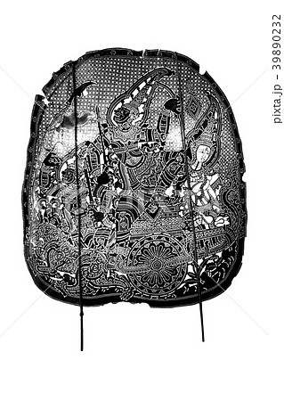 Thai ancient shadow play - Shadow puppet 39890232