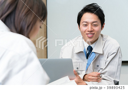 作業員　ビジネスマン 39893425