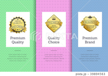Premium Quality Choice Brand Set Poster with Label 39894563