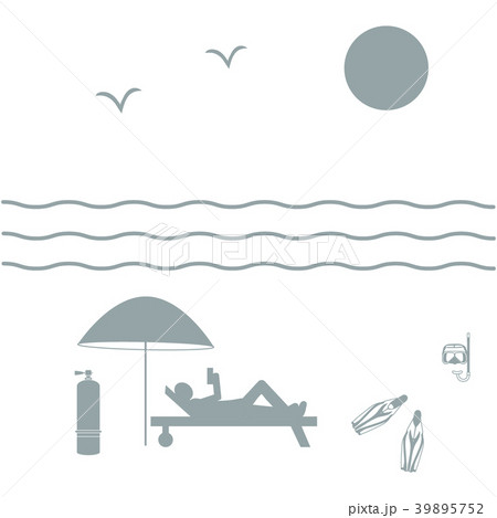 Nice picture on holiday by the sea Nice picture on holiday by the sea 39895752