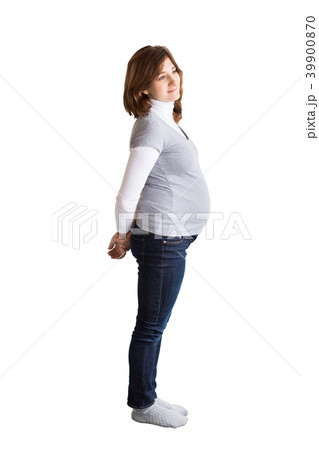 happiness, motherhood, expectation concept. there 39900870