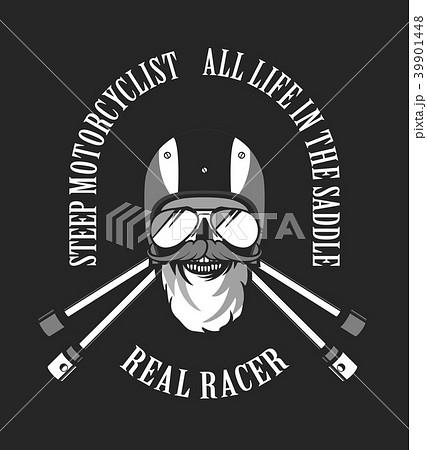 retro emblem motorcyclist retro emblem motorcyclist 39901448