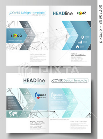 Business templates for bi fold brochure, flyer 39902200