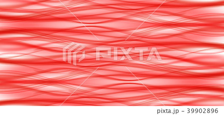 Abstract Red Wave on White Background. Vector 39902896