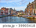 Picturesque views of the city center of Amsterdam 39903418