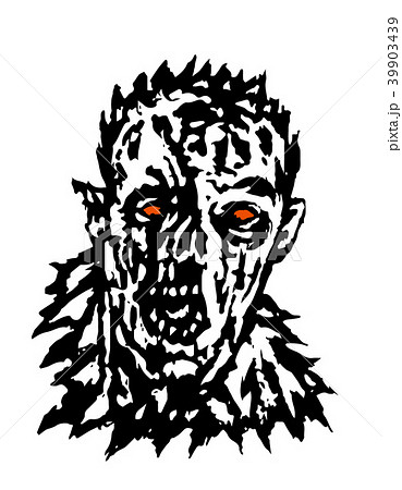 Wrath of the zombie. Vector illustration. 39903439